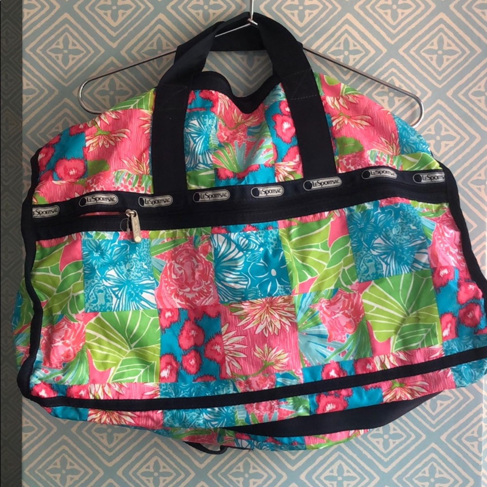 Le Sport Sac, Lilly Pulitzer Print Weekender!